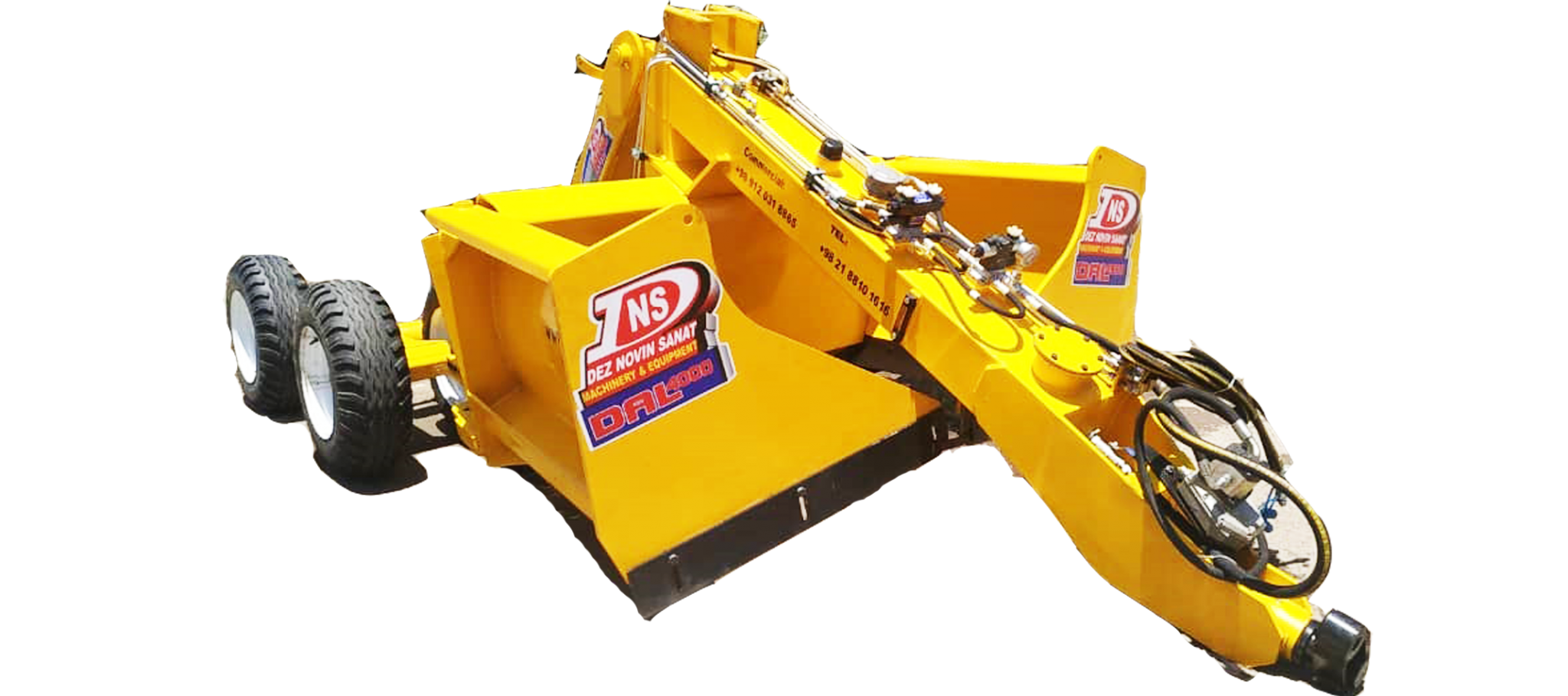 laser land leveling system DAL 3000 dez novin sanat